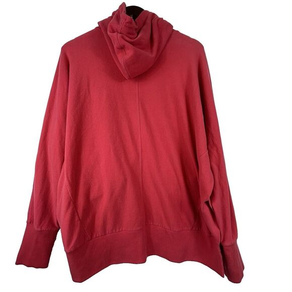 Sweaty Betty Hoodie XL Odyssey Pink Escape Luxe Italian Fleece Thumb Hole - Picture 6 of 15